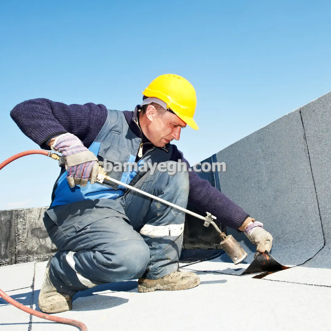 اجرای ایزوگام و قیرگونی ساختمان‌ های اداری در تهران