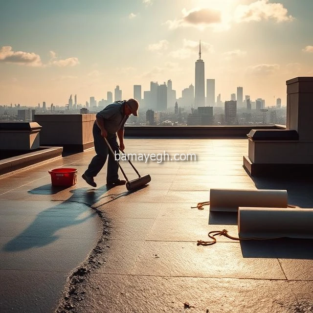 مجموعه بام عایق خدمات ایزوگام و قیرگونی اجرای ایزوگام پلیمری