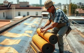 مجموعه بام عایق خدمات ایزوگام و قیرگونی اجرای تخصصی و سریع