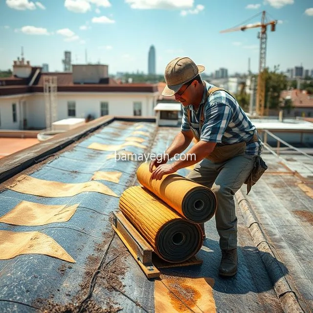 مجموعه بام عایق خدمات ایزوگام و قیرگونی اجرای تخصصی و سریع