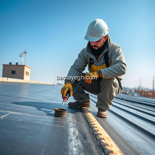 مجموعه بام عایق خدمات ایزوگام و قیرگونی در جنوب تهران بریانک