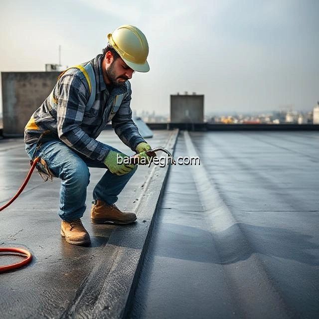 مجموعه بام عایق خدمات ایزوگام و قیرگونی در جنوب تهران شوش