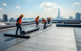 مجموعه بام عایق خدمات ایزوگام و قیرگونی در جنوب تهران صادقیه