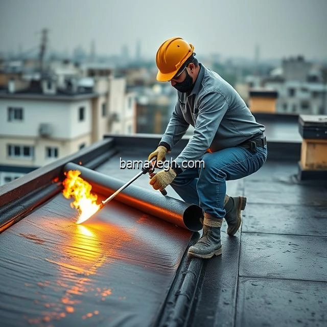 مجموعه بام عایق خدمات ایزوگام و قیرگونی در جنوب تهران نواب